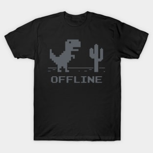 Offline T-Rex Runner T-Shirt